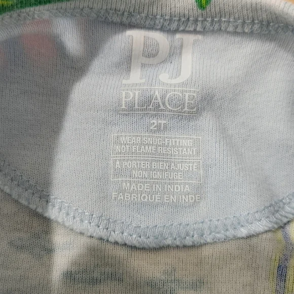 2T Shorties 1 Piece Beach Pajamas - Picture 5 of 8